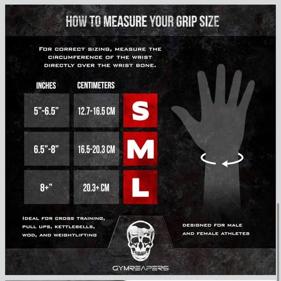 Gymreapers Black and Red Lifting Straps Small - Picture 6 of 6